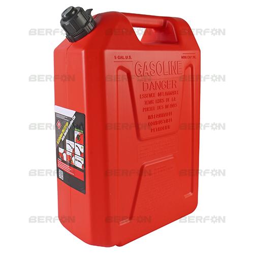 RESERVATORIO SIMPLES PLASTICO PRO. 20 LITROS VERM.